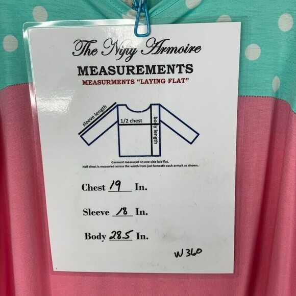 Lilypad Womens Color Block 3/4 Sleeves Top Blouse Lace Crochet Trim Size L - Picture 8 of 8